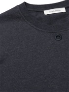 CRAIG GREEN - Embroidered Cotton-Jersey T-Shirt - Gray