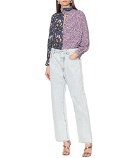 Unravel - High-rise wide-leg jeans
