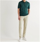 Kiton - Cashmere and Silk-Blend Polo Shirt - Green