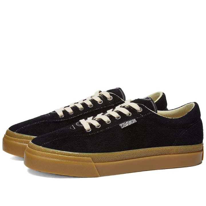 Photo: Stepney Workers Club Raw Suede Gum Sole Dellow Sneaker