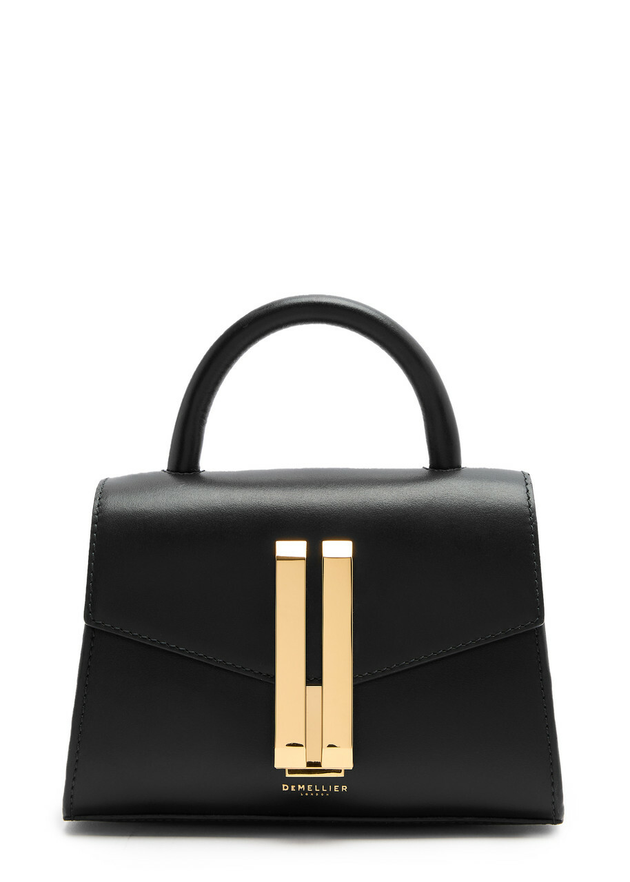Demellier Montreal Nano Leather top Handle bag - Black - One Size