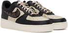 Nike Black & Beige Premium Goods Edition 'The Sophia' Air Force 1 Sneakers