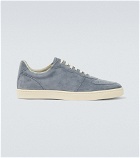 Brunello Cucinelli - Washed suede low-top sneakers