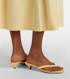 Toteme Leather thong sandals