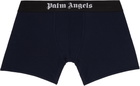Palm Angels Three-Pack Multicolor Jacquard Logo Boxer Briefs