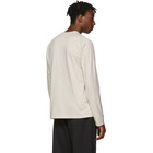 Y-3 Off-White Yohji Letters Long Sleeve T-Shirt