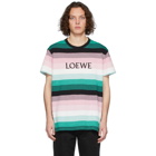 Loewe Multicolor Stripe Logo T-Shirt