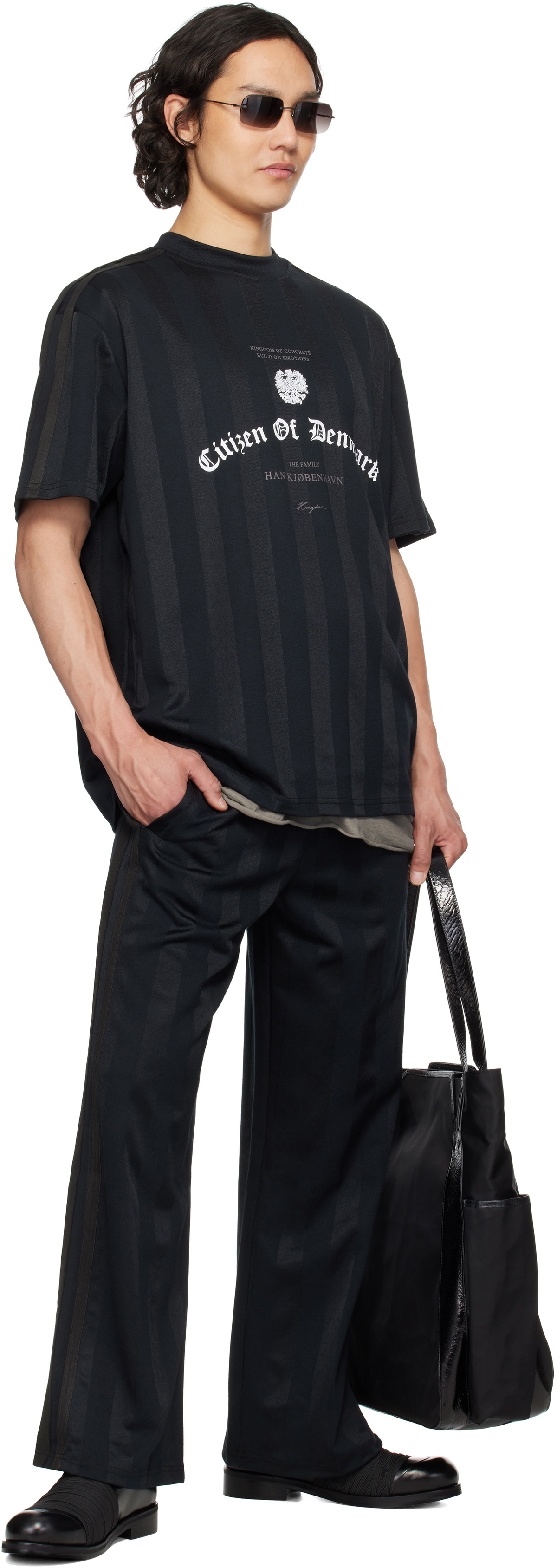 Han Kjobenhavn Black Football Jersey Track Pants
