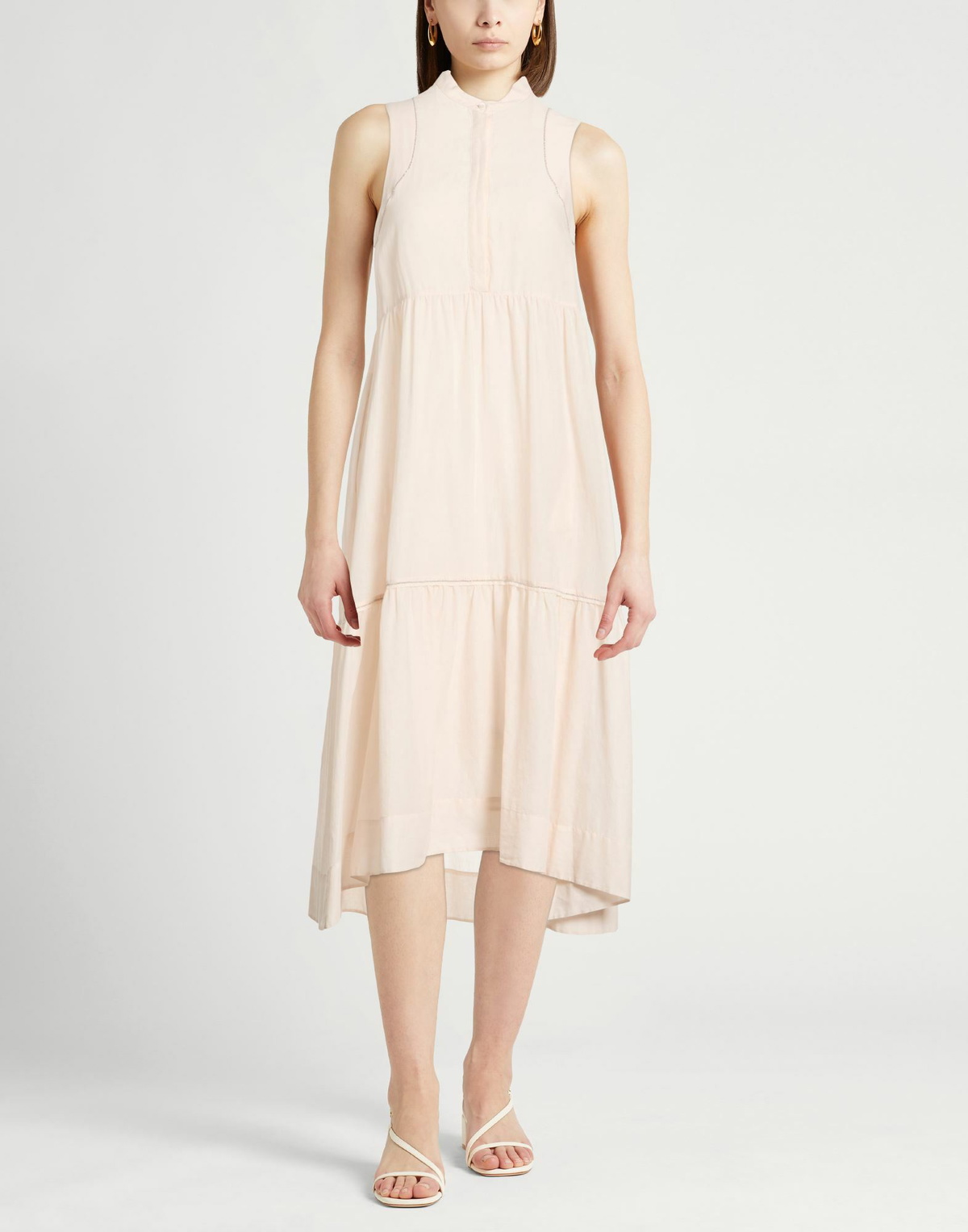 Peserico Womens Maxi dress Blush