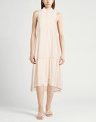Peserico Womens Maxi dress Blush