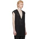 Rick Owens Black Champion Edition Mesh Dylan T-Shirt