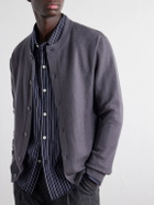 NN07 - Jasper Crew 60062 Wool Cardigan - Gray