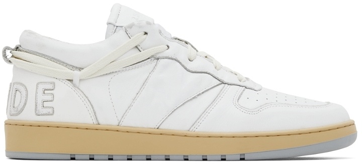 Photo: Rhude White Rhecess Low Sneakers