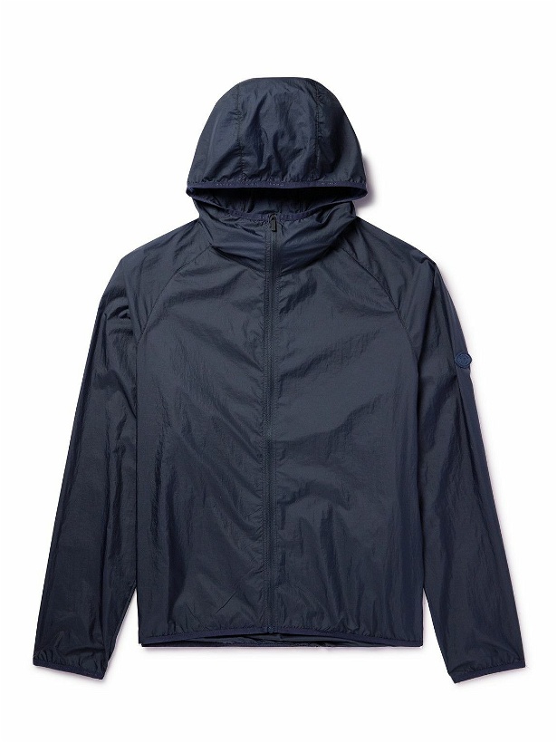 Photo: DISTRICT VISION - Milli Ultralight Ripstop Hooded Jacket - Blue