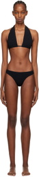 Bond-Eye Black Jean & Christy Bikini