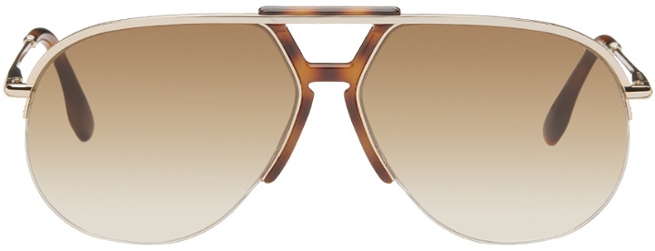 Photo: Victoria Beckham Gold Aviator Sunglasses