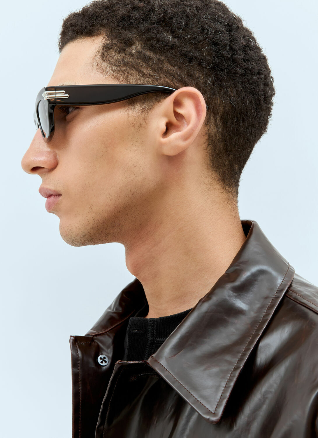 Bottega Veneta Mitre Square Sunglasses