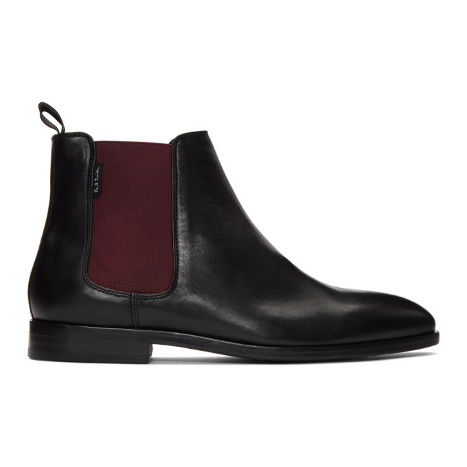 Photo: PS by Paul Smith Black Gerald Chelsea Boots