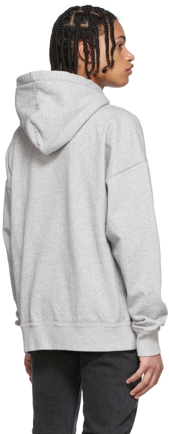 パーカー・フーディ ISABEL MARANT Men Hoodies SW0027HAB1M18HGYRD Gray Gray Marcello Hoodie by Isabel Marant on Sale