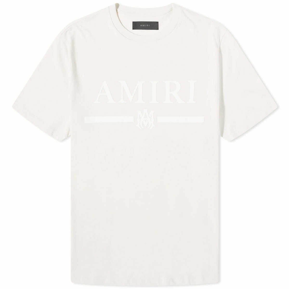 AMIRI Men's MA Bar Logo T-Shirt in Alabaster Amiri
