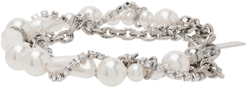 すぐ届く【Justine Clenquet】TAYLOR BRACELET Justine Clenquet Silver Taylor Bracelet Justine Clenquet