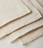 Once Milano Set of 4 linen napkins