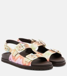 Missoni Mia Zigzag slingback sandals
