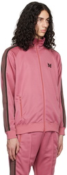 NEEDLES Pink Striped Trim Track Jacket