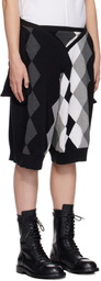 HODAKOVA Double Knitted Sweater Shorts