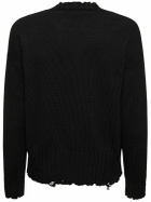 MARNI Logo Cotton Knit Boxy Sweater