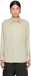 LEMAIRE Green Relaxed Shirt