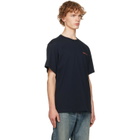 Helmut Lang Navy Logo T-shirt
