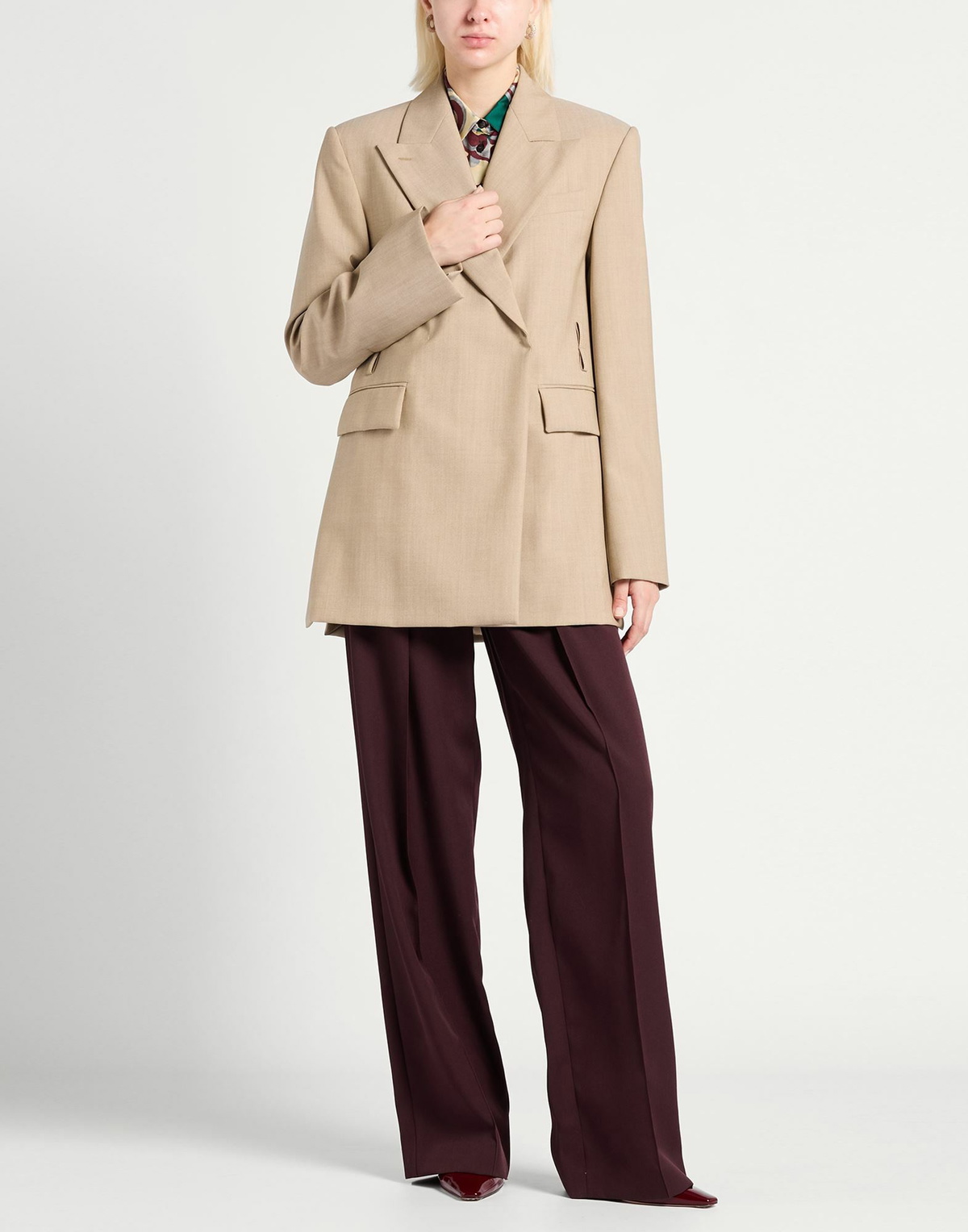 Sportmax Womens Blazer Sand