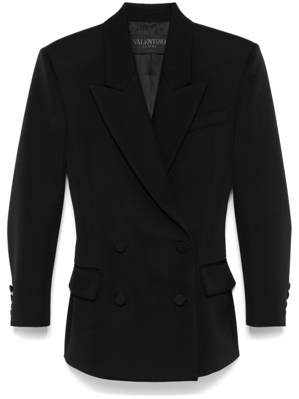 Valentino Black Polyamide Shell Jacket