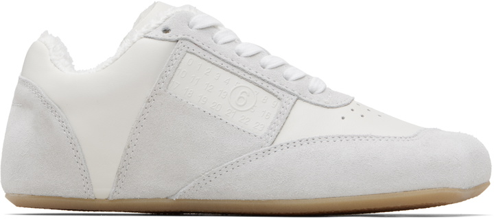 Photo: MM6 Maison Margiela White Anatomic Sneakers
