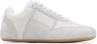 MM6 Maison Margiela White Anatomic Sneakers