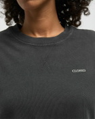 CLOSED CREWNECK LONGSLEEVE Black Womens Longsleefe