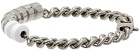 1017 ALYX 9SM Silver & White Merge Candy Charm Bracelet