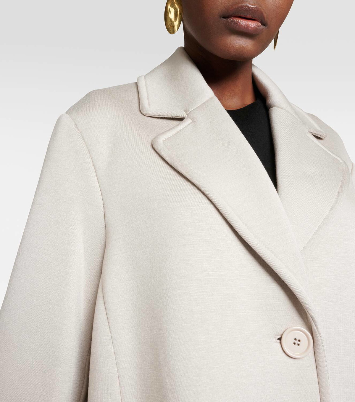 S Max Mara Radice jersey coat S Max Mara