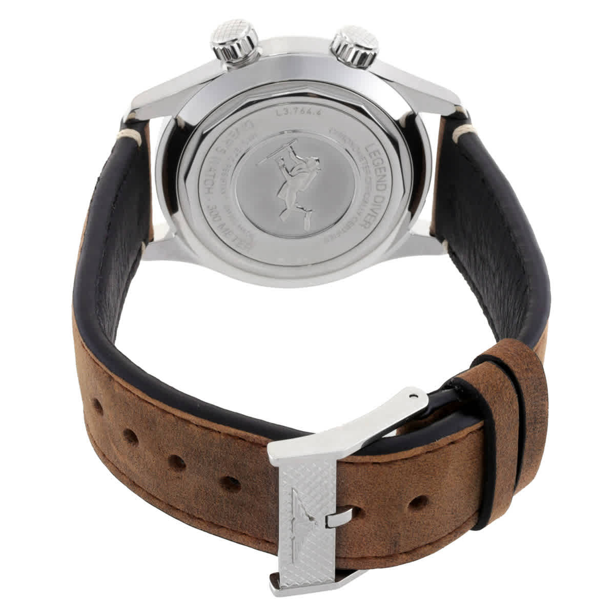 Longines Heritage Classic Automatic Black Dial Mens Watch L3.764.4.50.0