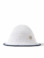 Mr P. - G/FORE Logo-Appliquéd Crocheted Cotton Bucket Hat