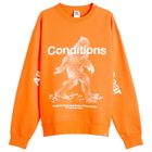 Nike Men's ACG Tuff Graphic Sweatshirt in Safety Orange