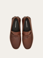 Ferragamo Mens Penny driver in Brown