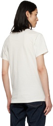 RRL White Printed T-shirt
