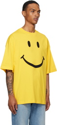 Moschino Yellow Organic Cotton Smiley® T-shirt