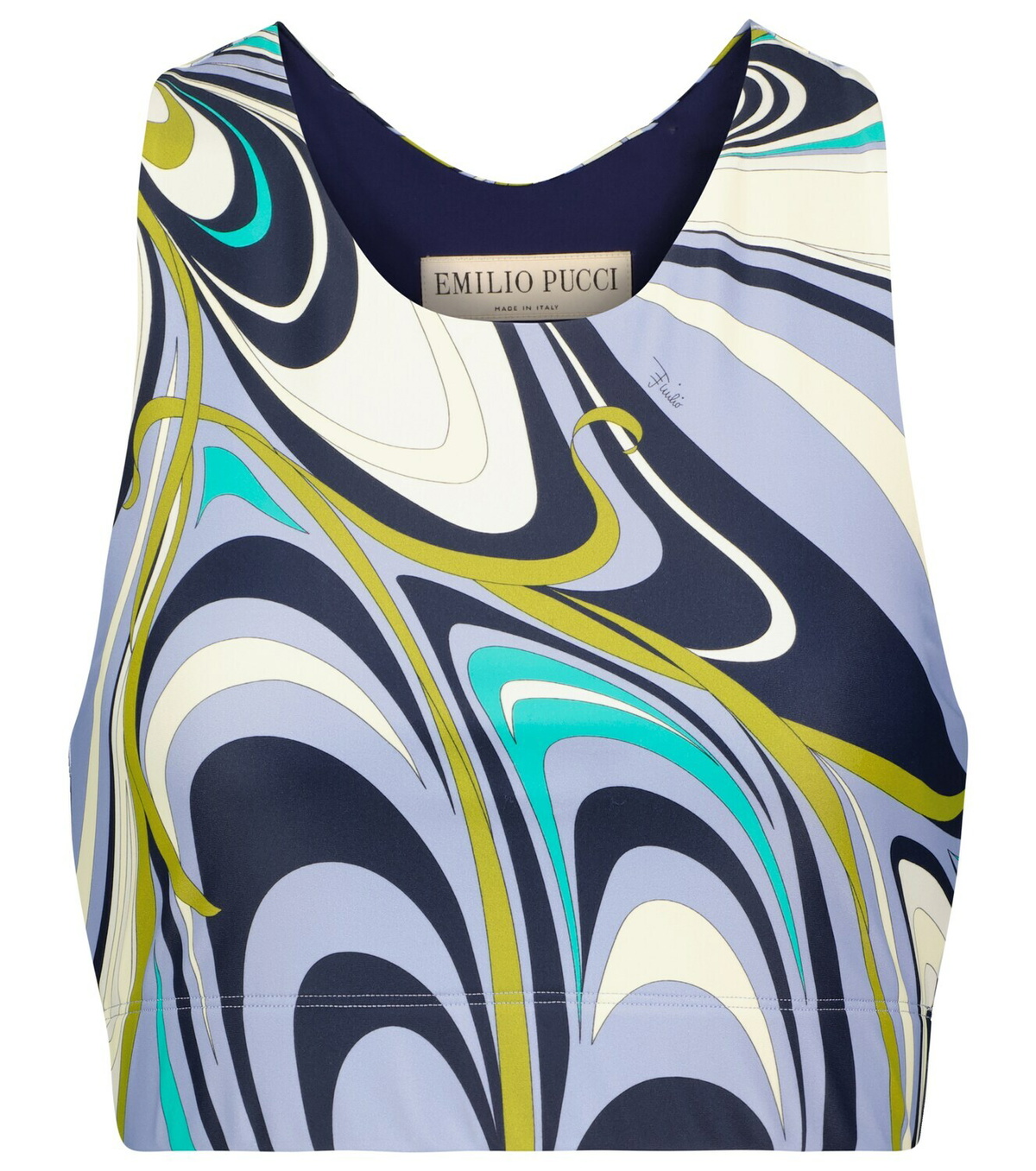 Pucci Printed crop top Emilio Pucci