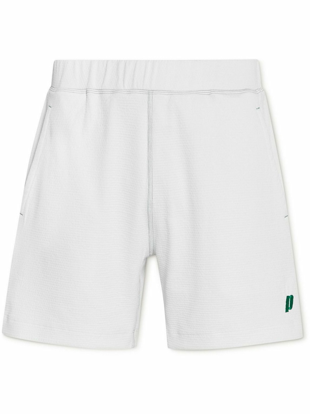 Photo: Reigning Champ - Prince Logo-Embroidered Solotex Mesh Tennis Shorts - White