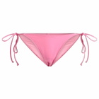 Fruity Booty Women's Tie Bikini Bottoms in Pink