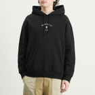 MM6 Maison Margiela Men's Margiela 6 Printed Hoodie in Black
