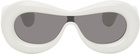 Loewe White Inflated Mask Sunglasses